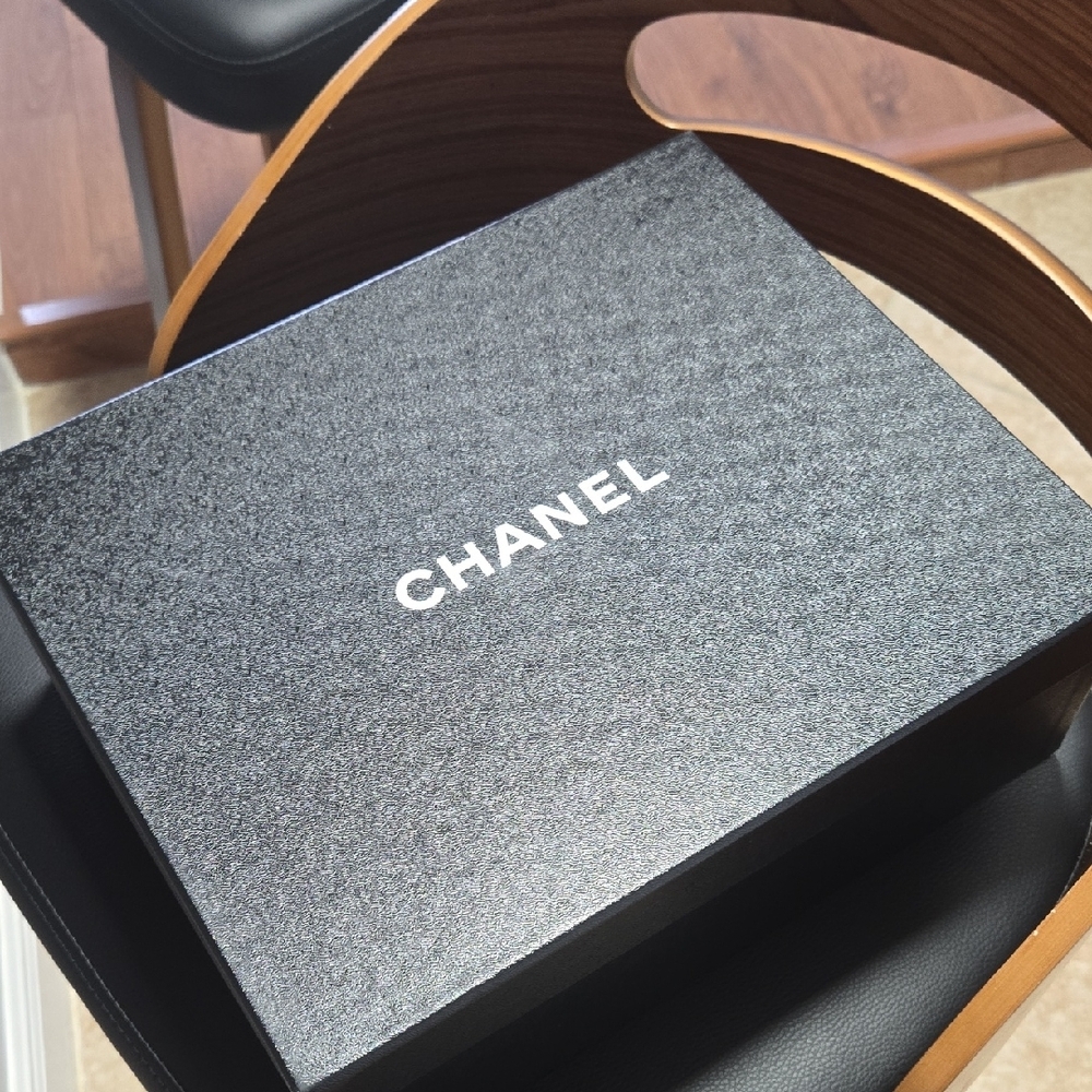 Chanel Textured Black Box